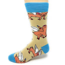 Piggy Corn Socks | Funny Crew Socks For Men