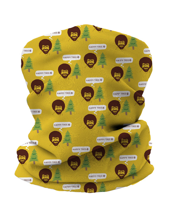 Happy Little Trees Bandana | Gaiter Face Covering