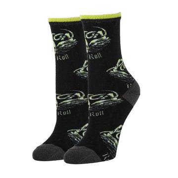 Rock n€™ Roll Socks | Novelty Crew Socks For Women