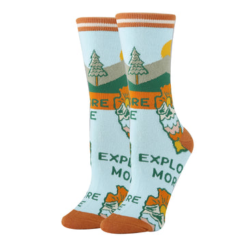 Explore More Socks | Novelty Crew Socks For Women