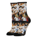 Golden Rule Socks | Novelty Crew Socks For Women