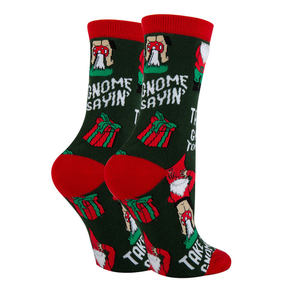 Gnome Saying Socks