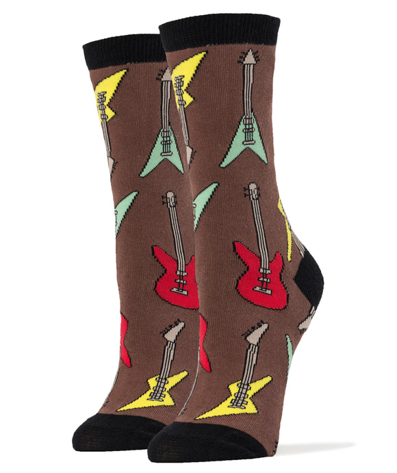 It's Electric Socks | Novelty Crew Socks For Women