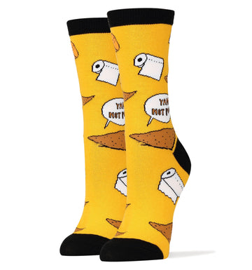 Yam Not Poop Socks