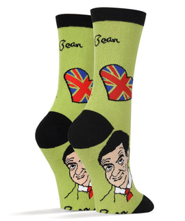 long-live-the-bean-green-womens-crew-socks-2-oooh-yeah-socks