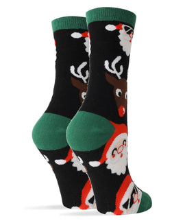 santamoji-womens-crew-socks-2-oooh-yeah-socks