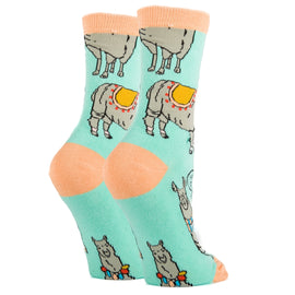 ya-llama-boo-womens-crew-socks-2-oooh-yeah-socks